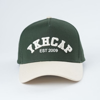 Nieuwe Design Combinatie Kleuren Vijf Panel Gestructureerde Baseballcap Kwaliteit Maatwerk Logo 'S Voor Het Hele Seizoen