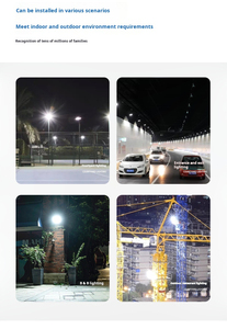 KLUX Lámpara Solar LED para Exteriores <span class=keywords><strong>de</strong></span> 1000W-3000W, Plástico ABS, IP66 Impermeable, Luz <span class=keywords><strong>de</strong></span> Alerta Diurna, Reflector para Carreteras, SMD 3030, 120 CRI 80 - Product Image 6