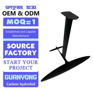 ชุดไฮโดรฟอยล์ Spitfire Series จากโรงงาน OEM ปีกหน้า/เสาคาร์บอนเต็มขนาด 82 ซม./ลำเรือ/ปีกหลังไฟเบอร์ สำหรับ SUP Spitfire 890 แบบออลราวด์ - Product Image 5