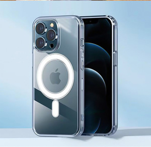 เคสโทรศัพท์ซิลิโคนผลิตในประเทศสำหรับสมาร์ทโฟนแอนดรอยด์  บางเฉียบ รองรับการชาร์จไร้สายแบบแม่เหล็ก  ช่องต่อแบบตัดแม่นยำ - Product Image 1