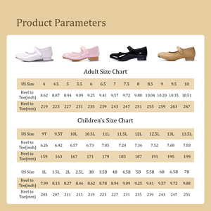 UE et États-Unis en stock vente en gros de chaussures de claquettes en cuir à sangle <span class=keywords><strong>facile</strong></span> chaussures de danse en PU brillant chaussures de claquettes pour femmes et hommes - Product Image 6