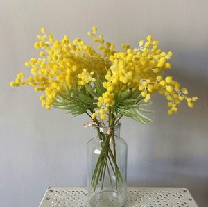 <span class=keywords><strong>Flor</strong></span> <span class=keywords><strong>de</strong></span> <span class=keywords><strong>Acacia</strong></span> artificial <span class=keywords><strong>de</strong></span> varios tamaños flocado Mimosa spray <span class=keywords><strong>flor</strong></span> <span class=keywords><strong>amarilla</strong></span> artificial para DIY Decoración <span class=keywords><strong>de</strong></span> mesa <span class=keywords><strong>de</strong></span> boda en casa - Product Image 2