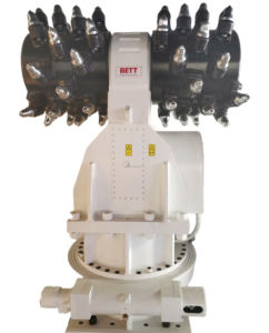 Fresadora de carretera de excavación de roca de perfilado de superficie para excavadoras 38-45T Wolver BT190 Cortador de tambor hidráulico - Product Image 1