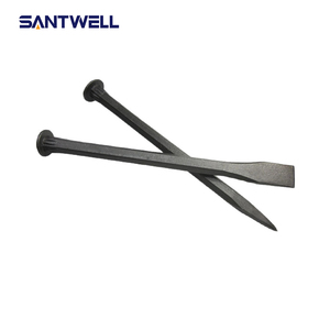สิ่วปลายตรง ด้ามเหล็กคาร์บอนสูง สำหรับงานคอนกรีต งานไม้ และงานก่อสร้าง - Product Image 1