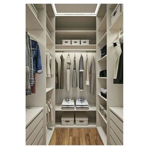 Schlafzimmer-Kleiderschrank Maßgefertigte Modulare Schranksysteme mit Regalböden Großer Weißer Schrank - Product Image 3