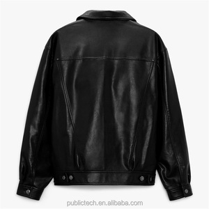 OEM-chaqueta de cuero de oveja para motocicleta para hombre, personalizada, 100% - Product Image 6