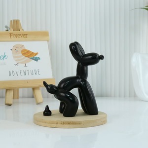 Moderno semplice creativo in <span class=keywords><strong>resina</strong></span> che fa la cacca <span class=keywords><strong>palloncino</strong></span> per cani ornamenti per la casa decorazioni morbide regali artigianali - Product Image 4