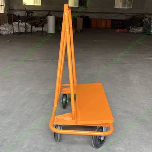 <span class=keywords><strong>Chariot</strong></span> à plateforme robuste à quatre roues <span class=keywords><strong>pour</strong></span> plaques de plâtre, capacité de 3000 lb - Product Image 3
