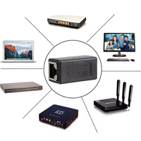 Acoplador RJ45 en Línea para Cable Ethernet Cat8, Cat7, Cat6, Cat5e, Cat5, Extensor de Cable Ethernet, Adaptador para PC, Router, Módem, PS5, Xbox