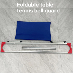 Barrera de <span class=keywords><strong>ping</strong></span>-<span class=keywords><strong>pong</strong></span> móvil Deflector de acero desmontable Tela Oxford Deflector de tenis de mesa personalizado OEM Valla de tenis de mesa cerrada - Product Image 2