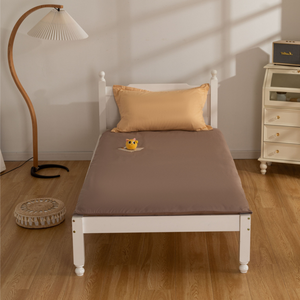 Taille personnalisée couleur tissu microfibre brossé <span class=keywords><strong>matelas</strong></span> simple japonais shikibuton tapis de sol futon couverture lit protecteur - Product Image 2