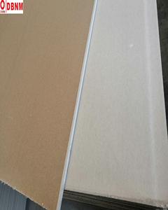 No Sag tablero de yeso de partición plana tablero de yeso de pared seca espesor <span class=keywords><strong>del</strong></span> sistema de techo suspendido 6,5mm 6,8mm Mercado de Sudáfrica - Product Image 1