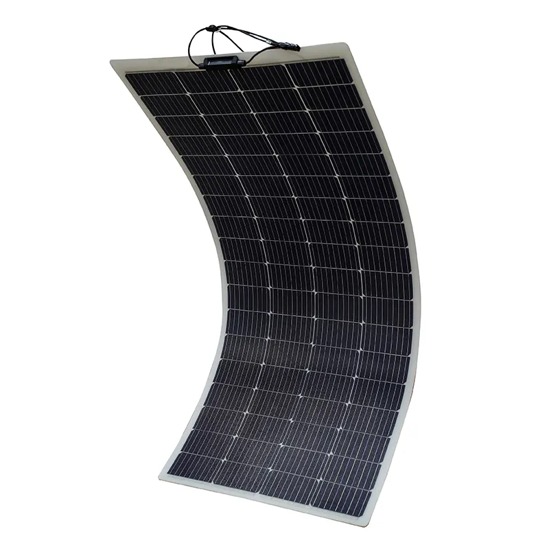 고효율 100w bipv 태양 전지 패널 해양 200w etfe 태양 광 패널 발코니 가정용 유연한 태양 전지 패널