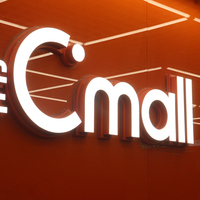 Letrero Kelly Personalizado con Luces LED Acrílicas, Letreros con Logotipo para Pared, Letras 3D, Letreros Luminosos Impermeables para Exteriores, Letreros con Letras de Canal