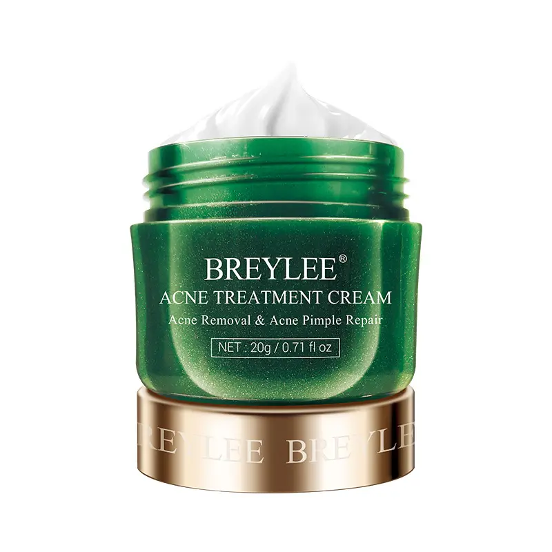 Breylee Tea Tree Acne Crème Anti Acne Verwijderen Acne Behandeling Crème Krimpen Poriën Puistje Reparatie Hydraterende Crème 20G