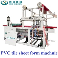 Nouvel équipement d'investissement pour la fabrication de carreaux en PVC avec support de formule