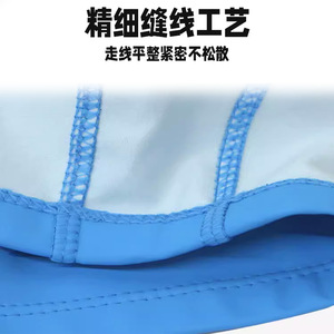 Bonnet de bain en PU, couleur unie, respirant, protection des oreilles, unisexe, pour la natation et les sports nautiques - Product Image 4