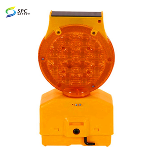 Luz de Advertencia <span class=keywords><strong>Intermitente</strong></span> LED para Barricadas, <span class=keywords><strong>con</strong></span> Base Magnética y Batería, para Seguridad Vial en Carreteras y Entradas - Product Image 5