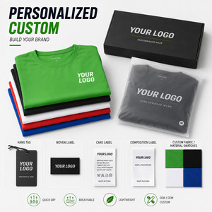 Custom Logo Denim Sporty Quick-Dry Performance Sports T-<b>Shirt</b> <b>100</b>% <b>Polyester</b> Breathable Lightweight Gym Team Uniform Wholesale - Product Image 5