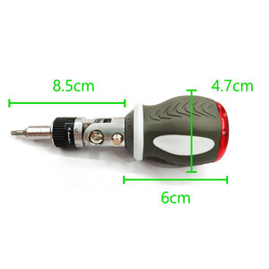 XITELI Bộ Dụng Cụ 8 Trong 1 Dụng Cụ Gắn Đai Ốc Điện Thoại Di Động Bộ Tua Vít Bánh Cóc <span class=keywords><strong>Mini</strong></span> 180 Độ Điều Chỉnh Được Góc Cầm Tay - Product Image 4