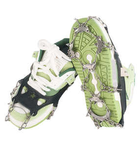 Ghiere Antiscivolo per Ghiaccio e Neve, 18 Denti in Gomma, Antivento Invernali Regolabili - Product Image 4