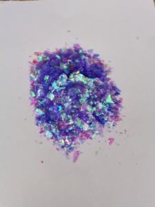 פתיתי נייר סוכר מבריקים בצורת פתיתים תלת מימדיים, נצנצים לאומנות ציפורניים, אבקת נצנצים בצורת פתיתים, פתיתי מיילר - Product Image 4