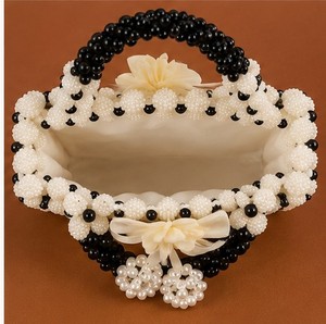Best Selling Handcrafted Elegant Pearl Beaded <b>Clutch</b> Purse For Women <b>Wedding</b> Party Evening Handbag Available for Sale - Product Image 3