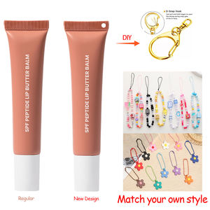 Personalizado 7 colores sabores lindo hidratante mantequilla bálsamo labial silicona cabeza diseño fácil <span class=keywords><strong>de</strong></span> aplicar calmar <span class=keywords><strong>manteca</strong></span> <span class=keywords><strong>de</strong></span> <span class=keywords><strong>cacao</strong></span> seco bálsamo labial - Product Image 6