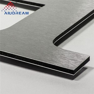 Panneau composite en aluminium moderne Revêtement extérieur Remorque de camping-car Camping-car Mur de séparation de salle de bain Chambre à coucher Façade Ignifuge Antibactérien - Product Image 2