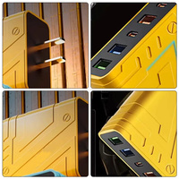Pengisi Daya Cepat Mecha Style 22.5W PD3.1 Multi Port Tipe C dengan Cangkang ABS PC untuk Ponsel dan Tablet