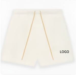 Fw23 Shorts Summer Sports Casual Loose Large Size Breathable Sweat 100% Cotton Shorts With Pockets for Unisex - Product Image 4