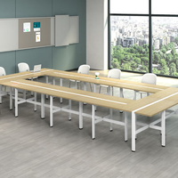 Offre Spéciale d'usine Tables de formation modulaires bon marché personnalisées Bureau d'école pliable portable Design moderne pour une utilisation en classe