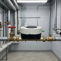 Compteur d'eau à ultrasons haute précision DN20, débitmètre numérique intelligent R250, lecture à distance sans fil 4G, 3/4 pouces, résidentiel