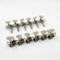 DJ141AB-SB Der Jung Machine Heads High Quality 12 String Classical Guitar Tuning Pegs String Instrument Replacement Parts