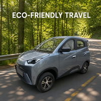 Voiture électrique compacte au design moderne, 4 places, pour personnes âgées et femmes, facile à stationner