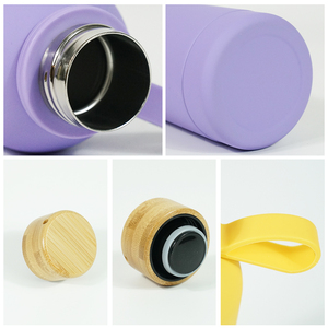 Insulated Double Wall <b>Hot</b> <b>Cold</b> Thermal Travel Coffee Mug Good Vacuum Stainless Steel Outdoor Tumbler with Handle and Straw - Product Image 6
