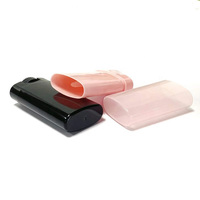 Bâton déodorant rond en Gel rose vide, 30ml, 50ml, 75ml, 15g, Tube torsadé, emballage de remplissage inférieur, bâton déodorant en cire pour cheveux