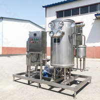 Usine de laiterie Uht ligne de production de lait acier inoxydable chauffage électrique stérilisateur Uht lait vin jus pasteurisateur