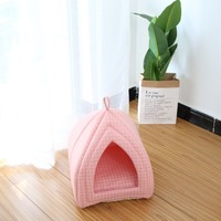 Lit pour chat chaud et fermé, différentes tailles, maison pour chat confortable, vente chaude