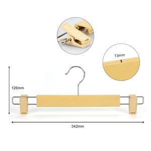 ידידותית לסביבה באיכות גבוהה עמיד חיטה קש צהוב מכנסיים מכנסיים בגדי קולב - Product Image 4