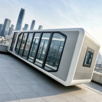 Maisonnette modulaire personnalisée de 20 pieds, type Apple Cabin, avec système solaire prêt à l'emploi, certifiée AS, pour location Airbnb en Australie