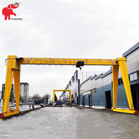 Grue portique mobile de type MH à commande sans fil personnalisée, 5 tonnes, 10 tonnes, 15 tonnes, 20 tonnes, 30 tonnes