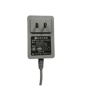 Siyah beyaz AC DC güç adaptörü 24v 1a güç ab İngiltere adaptörü anahtarlama güç kaynağı ab FCC CCC ROHS sertifikası