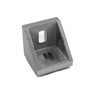 Sản xuất khe cắm 8 10 nhôm phải điều chỉnh 45 độ khung góc nhôm hồ sơ đùn - Product Image 5