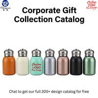 Botol Termos Vakum Portabel dengan Logo Kustom Pabrik, Botol Air Termos Mini dari Stainless Steel