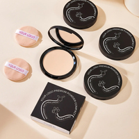 Poudre compacte à finition mate 18g, effet ultra-fin, effet flou, aspect sans pores, contrôle du sébum, anti-cernes, imperméable, longue durée