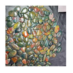 Cabochon de pierres précieuses en vrac de pierre de sang naturelle de qualité supérieure pour la fabrication de bijoux à partir de l'Inde - Product Image 1