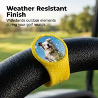 Marqueur de balle de golf magnétique en silicone avec logo personnalisé, clip pour chapeau, accessoires de golf haut de gamme, cadeaux pour hommes, femmes et golfeurs