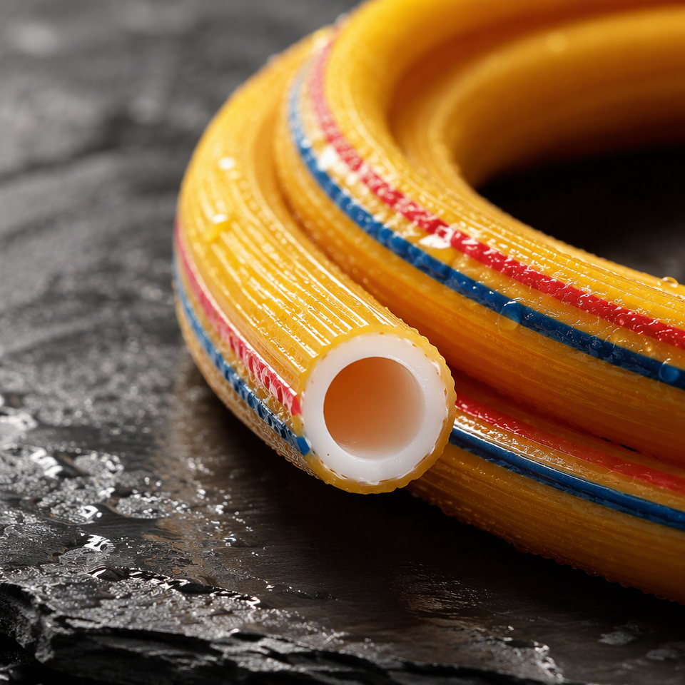 Heavy Duty High Pressure PVC Striped Hose Red Blue Line for Garden ...