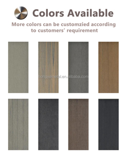 Wood Plastic Composite Fence Aluminum Post WPC Garden Fence Laser Cut <strong>Screen</strong> WPC Outdoor <strong>Decorative</strong> Fence <strong>Panel</strong> - Product Image 5